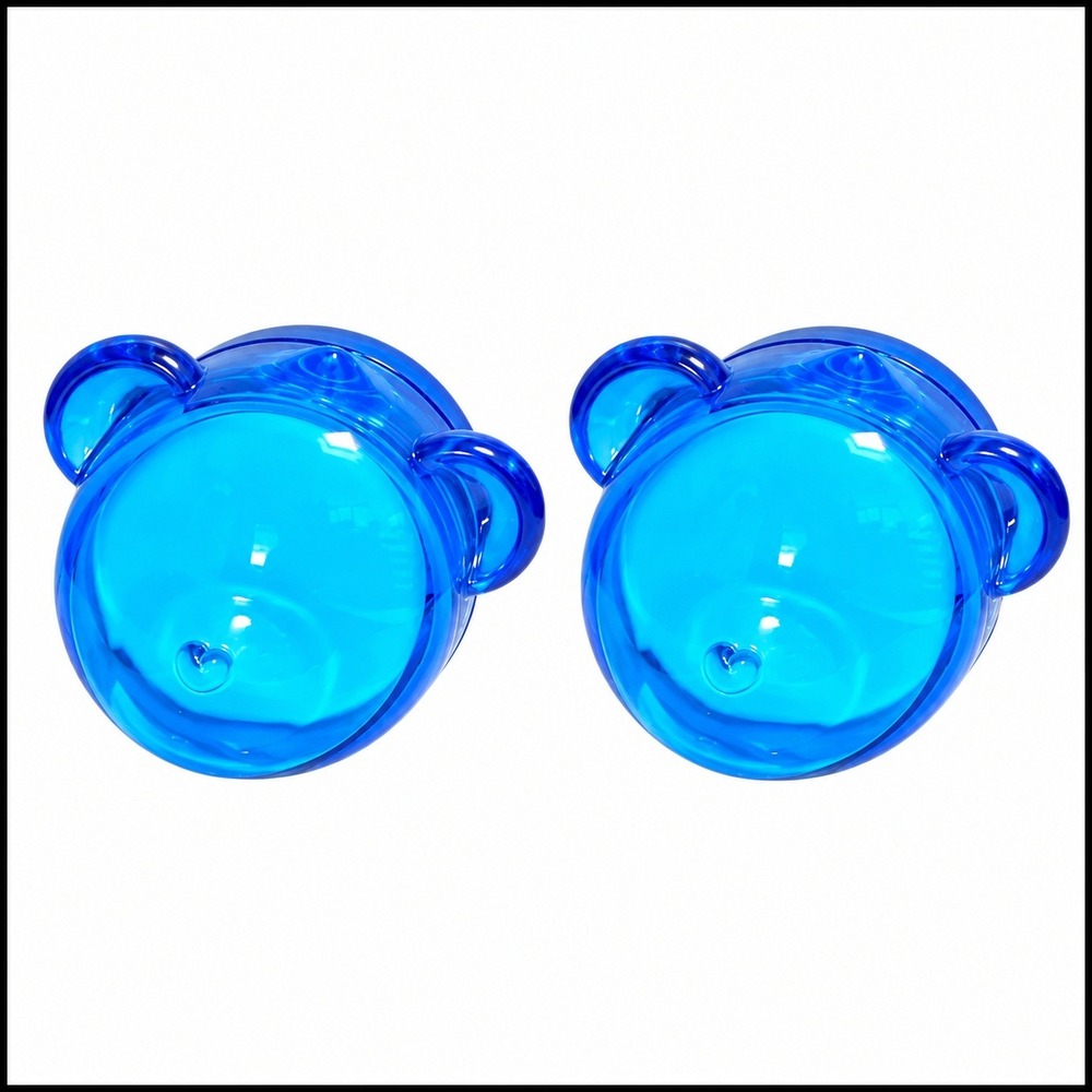 2 x Dr Jart+ Vital Hydra Solution Hydrating Lip Mask Blue Bear Shape 20ml 0.67fl